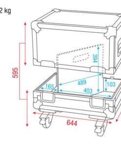 Case for 2x M12 monitor