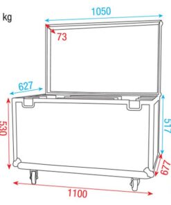 Case for 8x Sunstrip Active Baule per 8x Sunstrip Active