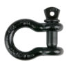 Chain Shackle 2.0T WLL 2,00T bullone con collare, colore nero