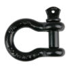 Chain Shackle 3.25T WLL 3,25T bullone con collare, colore nero