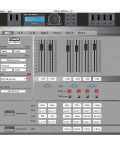 DCP-24 MKII Crossover digitale 2-in, 4-uscite