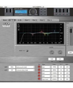 DCP-24 MKII Crossover digitale 2-in, 4-uscite