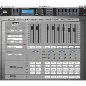 DCP-26 MKII Crossover digitale 2-in, 6-uscite