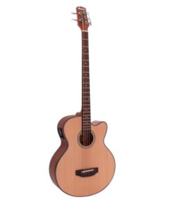 DIMAVERY AB-455 Acoustic Bass, 5-string, nature
