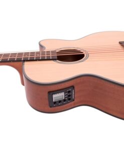 DIMAVERY AB-455 Acoustic Bass, 5-string, nature