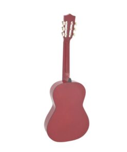 DIMAVERY AC-303 Classical Guitar 1/2, red