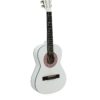 DIMAVERY AC-303 Classical Guitar 1/2, white