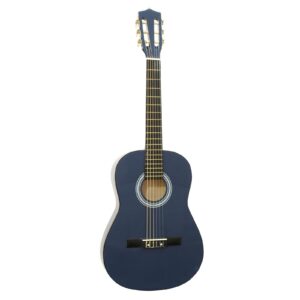DIMAVERY AC-303 Classical Guitar 3/4, blue