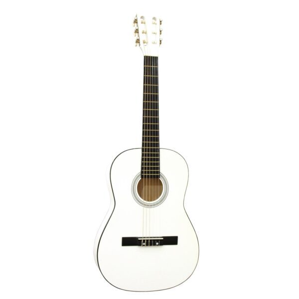 DIMAVERY AC-303 Classical Guitar 3/4, white