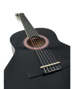DIMAVERY AC-303 Classical Guitar, black