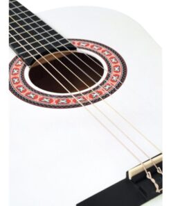 DIMAVERY AC-303 Classical Guitar, white