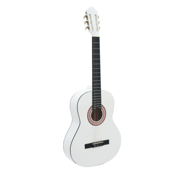 DIMAVERY AC-303 Classical Guitar, white