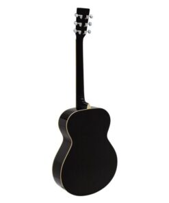 DIMAVERY AW-303 Western guitar black