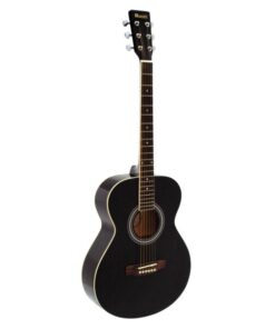 DIMAVERY AW-303 Western guitar black