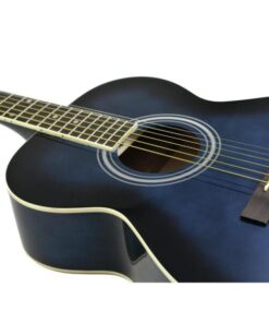 DIMAVERY AW-303 Western guitar blueburst