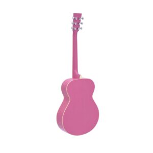 DIMAVERY AW-303 Western guitar pink