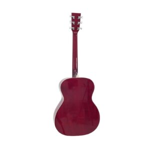 DIMAVERY AW-303 Western guitar red