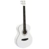 DIMAVERY AW-303 Western guitar white