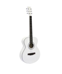 DIMAVERY AW-303 Western guitar white