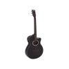 DIMAVERY AW-400 Western guitar, black