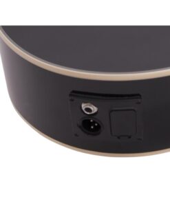 DIMAVERY CN-600E Classical guitar, schwarz