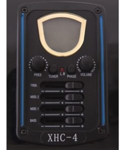 DIMAVERY CN-600E Classical guitar, schwarz