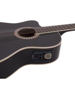 DIMAVERY CN-600L Classical guitar, black