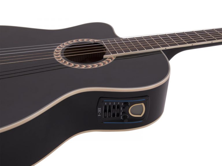 DIMAVERY CN-600L Classical guitar, black