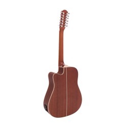 DIMAVERY DR-612 Western guitar 12-string, nature