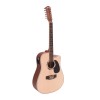 DIMAVERY DR-612 Western guitar 12-string, nature