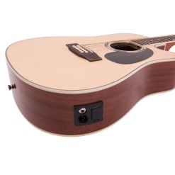 DIMAVERY DR-612 Western guitar 12-string, nature