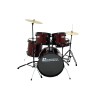 DIMAVERY DS-200 Drum set, wine red