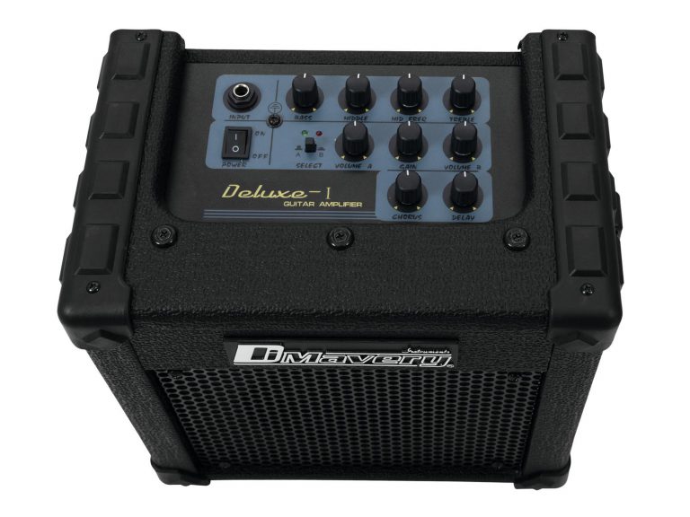 DIMAVERY Deluxe-1 E-Guitar Amp 10W black