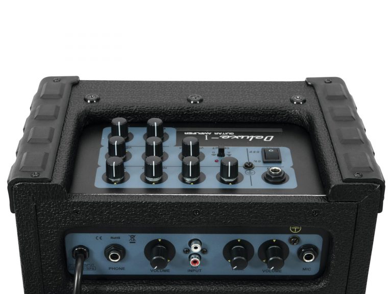 DIMAVERY Deluxe-1 E-Guitar Amp 10W black