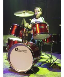 DIMAVERY JDS-305 Kids Drum Set, red