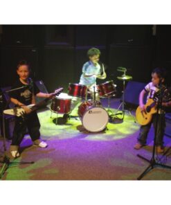 DIMAVERY JDS-305 Kids Drum Set, red