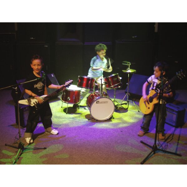 DIMAVERY JDS-305 Kids Drum Set, red