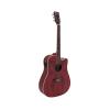 DIMAVERY JK-510 Western guitar, cutaway, grained