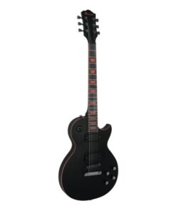 DIMAVERY LP-800 E-Guitar, satin black