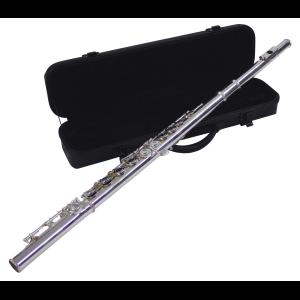 DIMAVERY QP-10 C Flute, silver-plated