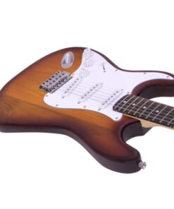 DIMAVERY ST-203 E-Guitar LH, sunburst