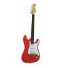 DIMAVERY ST-203 E-Guitar, red