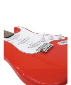 DIMAVERY ST-203 E-Guitar, red