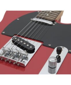 DIMAVERY TL-401 E-Guitar, red