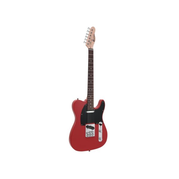 DIMAVERY TL-401 E-Guitar, red