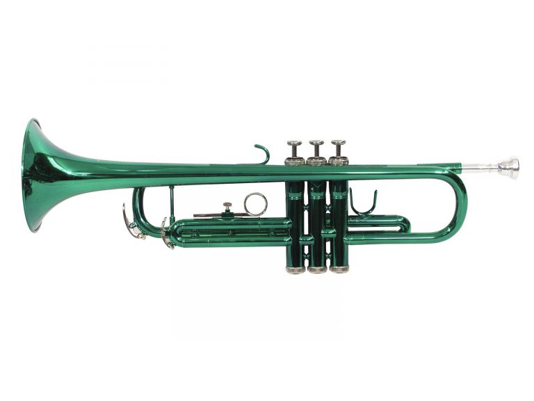 DIMAVERY TP-10 Bb Trumpet, green