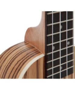DIMAVERY UK-400 Ukulele soprano "Zebrawood"