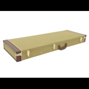 DIMAVERY Wooden Case for E-Guitars, tweed