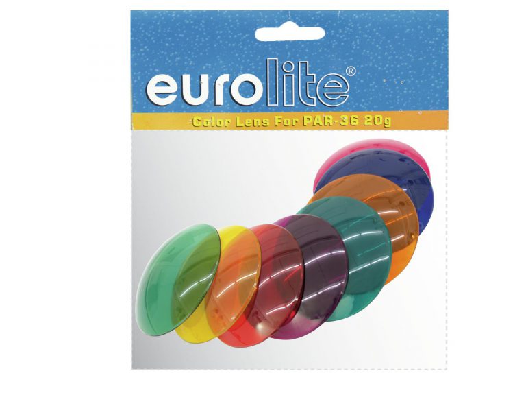 EUROLITE Color Cap Set for PAR-36, 8 colors