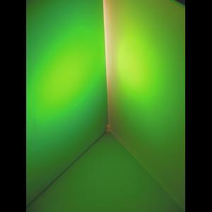 EUROLITE Dichro, green, frosted, 165x132mm